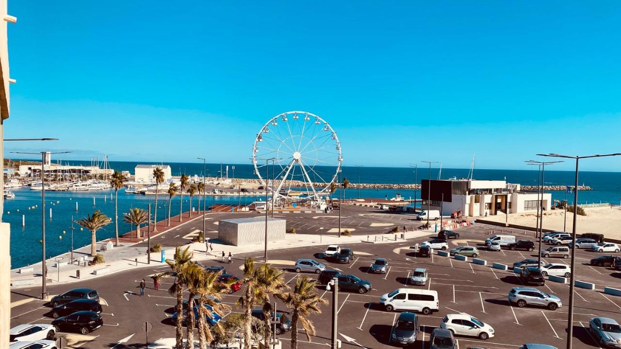 "Chill" Magnifique Vue Sur La Mer Et Le Port Au Coeur De La Ville En Premiere Ligne Canet-en-Roussillon Eksteriør billede