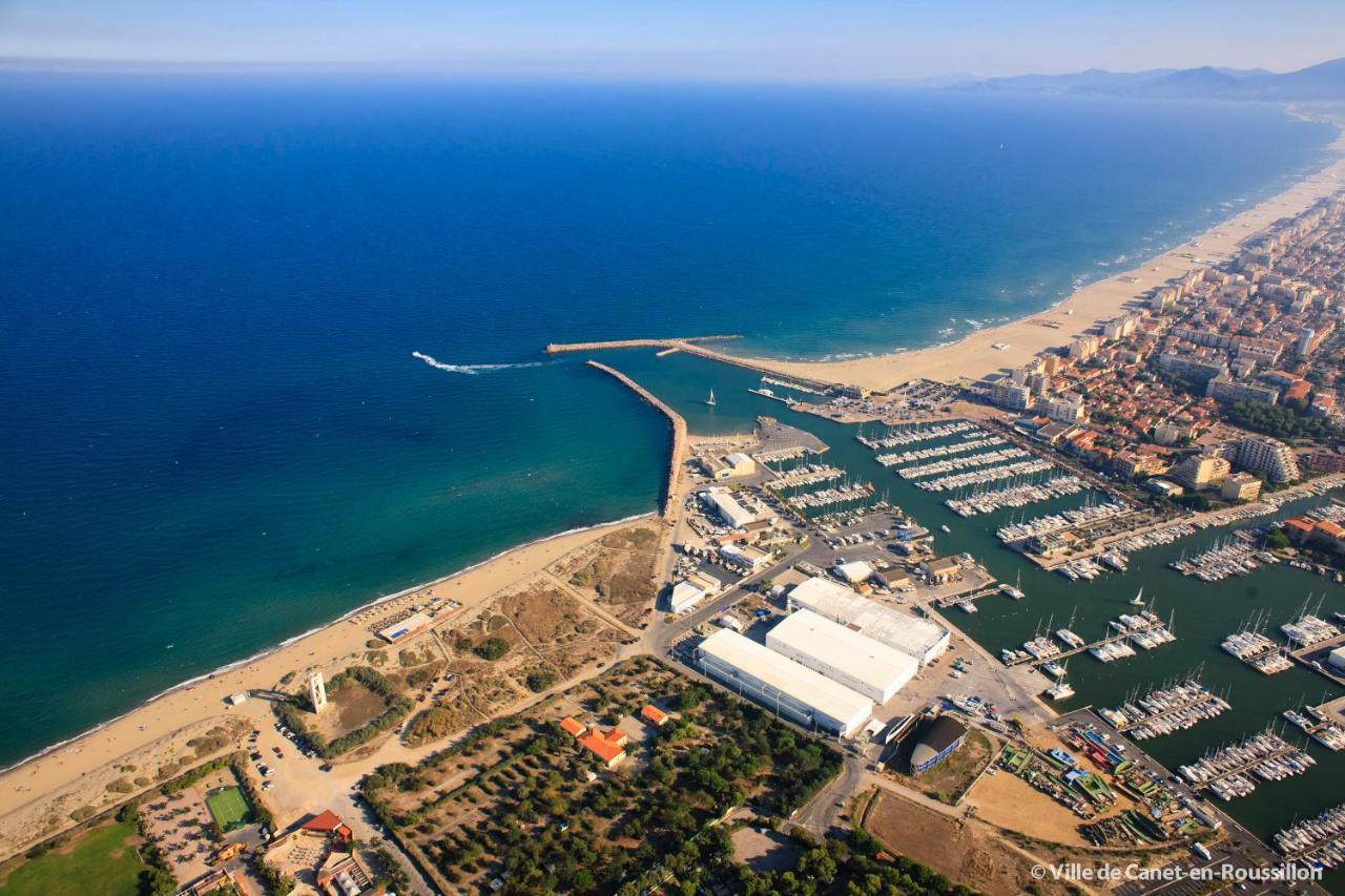 "Chill" Magnifique Vue Sur La Mer Et Le Port Au Coeur De La Ville En Premiere Ligne Canet-en-Roussillon Eksteriør billede